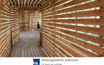 Nouvelle brochure A5 Lignum « Aménagements extérieurs – Le bois en vitrine »